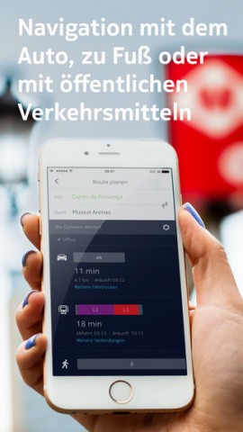 Nokia Here für iOS (Bild: Nokia)