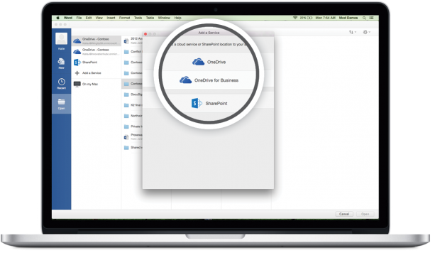 Office 2016 f&uuml;r den Mac (Bild: Microsoft)