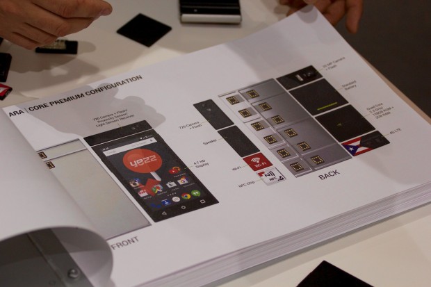 Ideenskizzen rund um Project Ara (Bild: Tobias K&ouml;ltzsch/Golem.de)