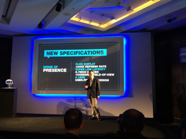 Shuhei Yoshida stellt die neuen technischen Spezifikationen...