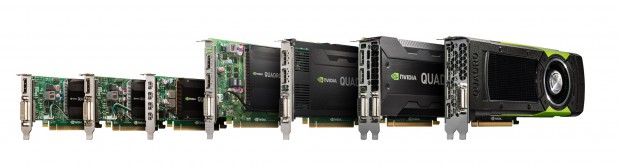 Das aktuelle Quadro-Portfolio (Bild: Nvidia)