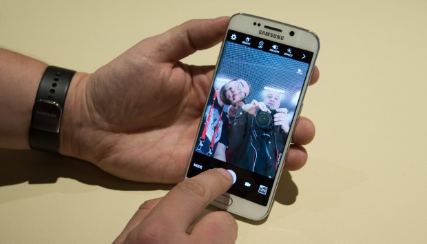 Das Galaxy S6 Edge von Samsung (Bild: Golem.de)