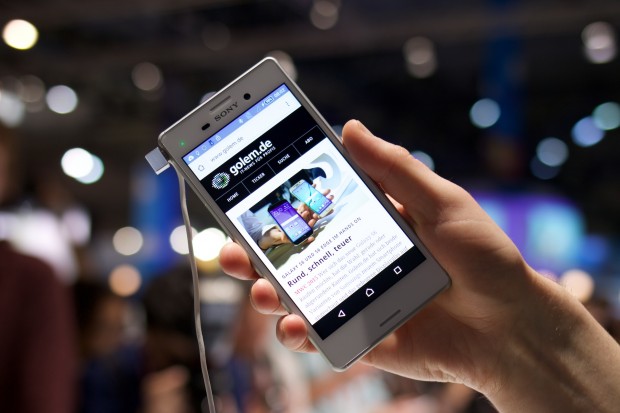 Sonys Xperia M4 Aqua (Bild: Michael Wieczorek/Golem.de)