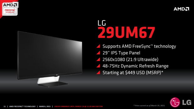 LG 29UM67 (Bild: AMD)