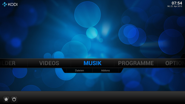 Kodi 14.2 läuft auf dem Fire TV Stick ohne Probleme. (Screenshot: Golem.de)