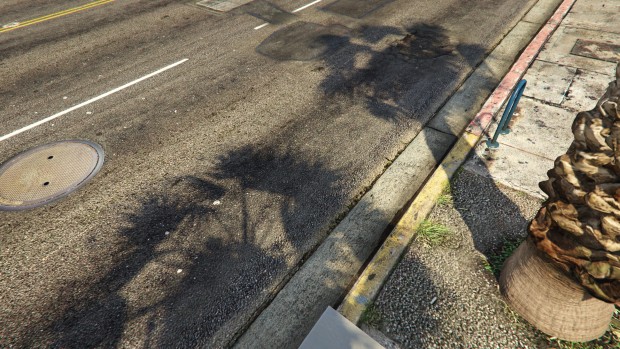 GTA 5 mit Nvidias Percentage Closer Soft Shadows (Screenshot: Golem.de)