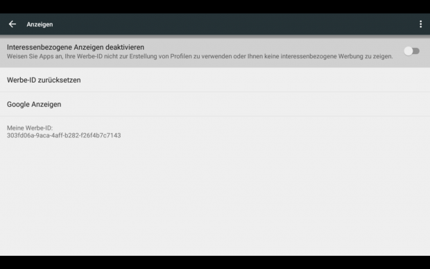 In den Einstellungen haben wir eine nicht an Android TV angepasste Oberfläche gefunden. (Screenshot: Golem.de)
