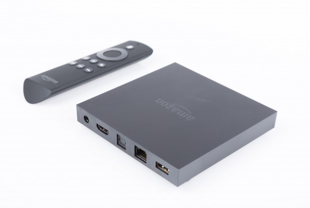 Amazons Fire TV mit Bluetooth-Fernbedienung (Bild: Martin Wolf/Golem.de)