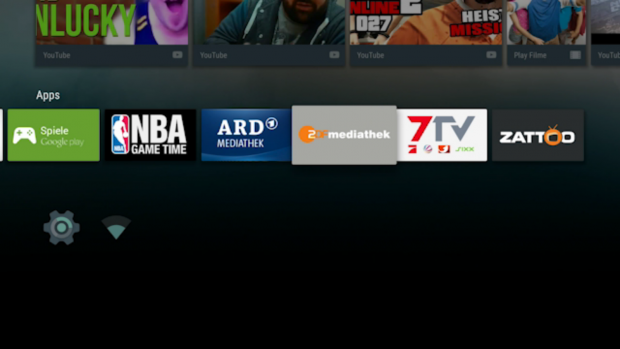 Unterhalb des Empfehlungsbereichs werden die Apps auf dem Hauptbildschirm angeordnet. (Screenshot: Golem.de)