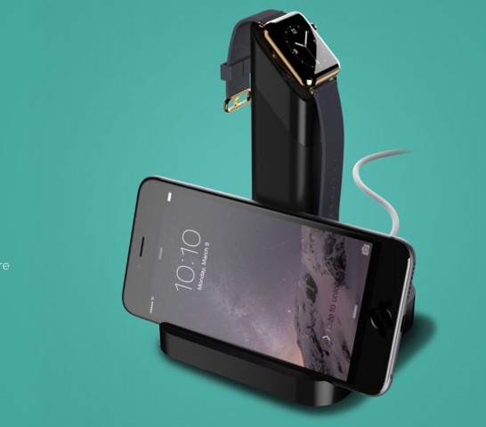 Griffin Charging Dock for Apple Watch & iPhone (Bild: Griffin)