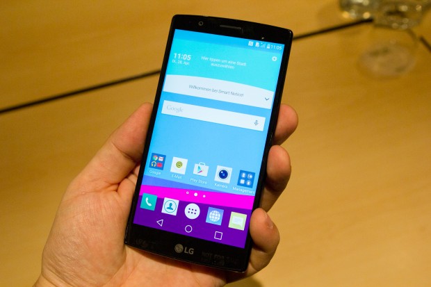 Das neue G4 von LG (Bild: Tobias Költzsch/Golem.de)