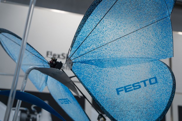 Sie sind in Ultraleichtbausweise gebaut: Der Flügel ist ein Karbonrahmen, der mit dünnen Folie bespannt ist. (Foto: Werner Pluta/Golem.de)