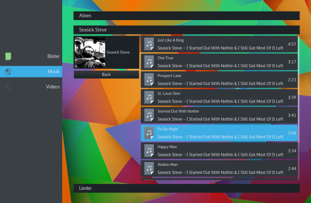 ... die Detailansicht der Alben. ...(Bild: Screenshot Golem.de)