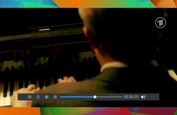 Beim Schauen von Filmen wird der Hintergrund nicht ausgeblendet. (Bild: Screenshot Golem.de)