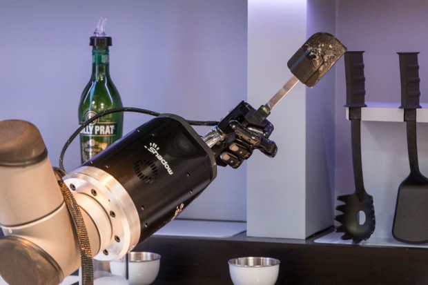 Er schwingt den Kochlöffel, ... (Foto: Werner Pluta/Golem.de)