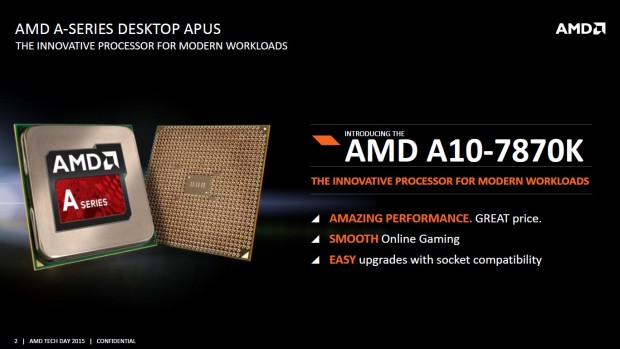 Details zu AMDs A10-7870K (Bild: AMD)