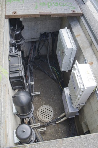 Installation der neuen Technologie