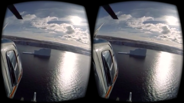 Ein Video aus der App Polar Sea (Screenshot: Golem.de)