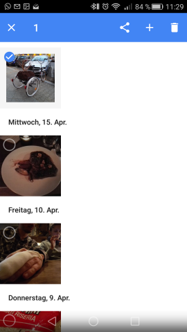 Jedoch ist es durch Markieren...