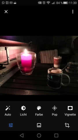 Die Bildbearbeitungsoptionen hat Google stark vereinfacht. (Screenshot: Golem.de)