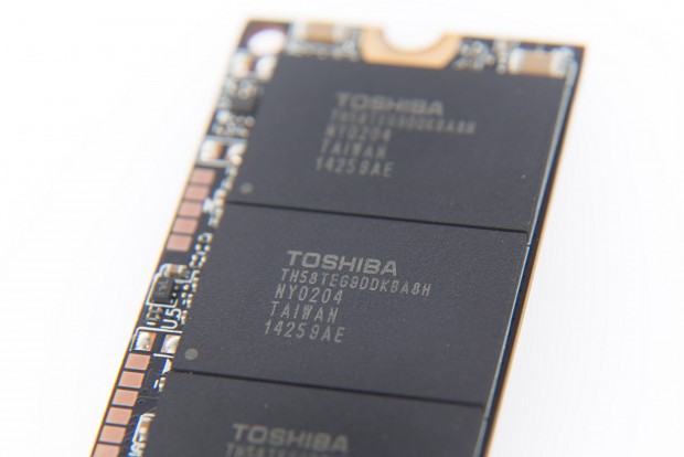 Der NAND-Flash der HyperX Predator (Bild: Martin Wolf/Golem.de)