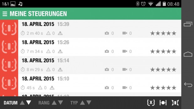 Flug&uuml;bersicht (Screenshot: Golem.de)