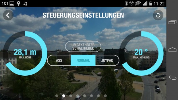 Geschwindigkeit und maximale H&ouml;he (Screenshot: Golem.de)
