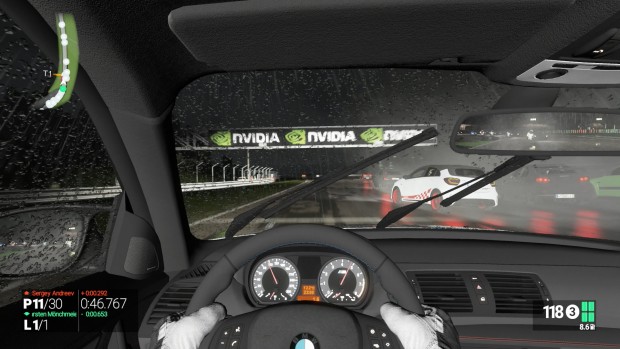 Die Regeneffekte sind schick, aber nicht ganz so schick wie in Drive Club oder Forza Horizon 2.