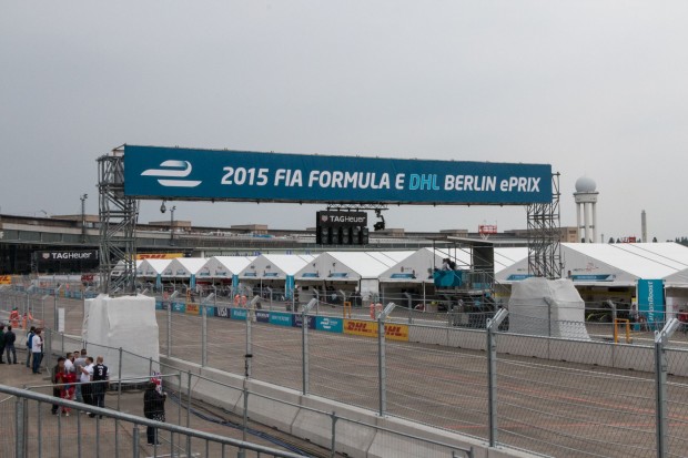 Am 23. Mai 2015 fand  der achte Lauf der Formel-E-Weltmeisterschaft statt, ... (Foto: Werner Pluta/Golem.de)