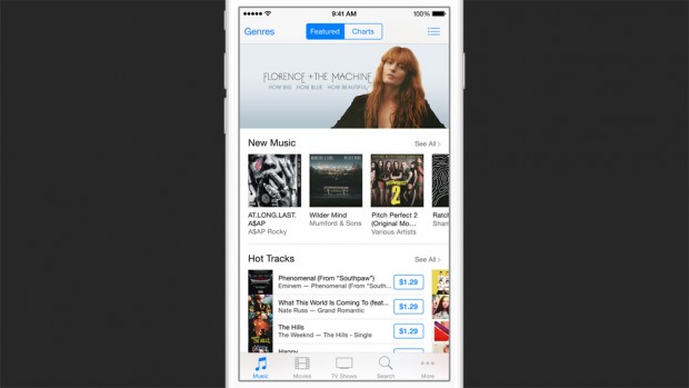 Apple Music ist in iTunes integriert. (Bild: Apple)