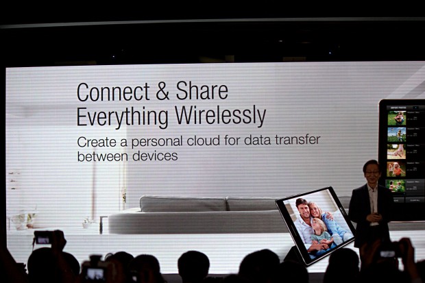 Asus stellt die Zen-All-in-One-PCs vor. (Bild: Tobias K&ouml;ltzsch/Golem.de)