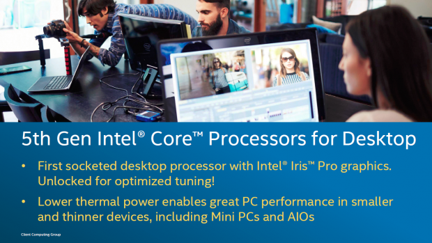 Details zu Broadwell mit Iris Pro Graphics (Bild: Intel)