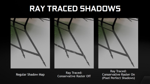 Somit sind beispielsweise Schatten einfacher zu berechnen. (Bild: Nvidia)