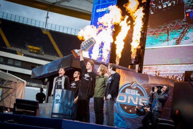 Gewonnen hat Team Secret nach einem spannenden Finale. (Bild: Kelly Kline/ESL)
