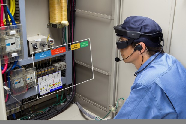 Epsons neue AR-Brille Moverio Pro BT-2000 (Bild: Epson)