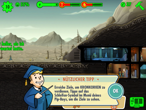 Fallout Shelter (Screenshot: Thorsten Wiesner)