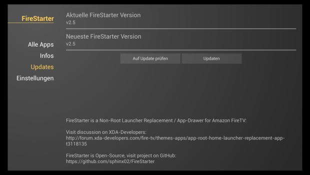 Fire Starter in neuer Version jetzt in deutscher Sprache (Screenshot: Golem.de)