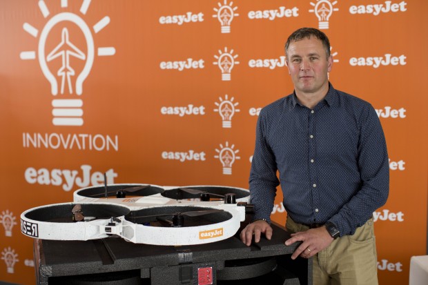 Inspektionsdrohne von Easyjet (Bild: Easyjet)