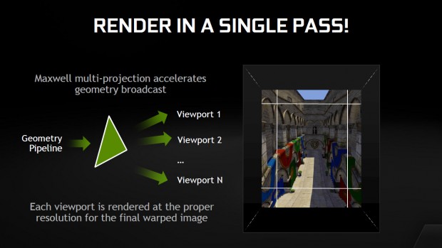 Bei Multi Resolution Shading wird die Geometrie nur einmal berechnet (Bild: Nvidia)