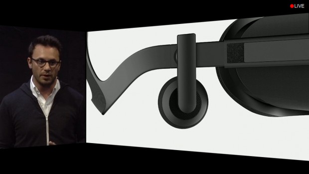 Die Ohrmuscheln der Oculus Rift Consumer-Version ... (Screenshot: Golem.de)