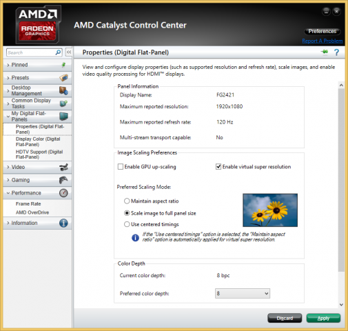 Downsampling per Treiber geht bis UHD. (Screenshot: Golem.de)
