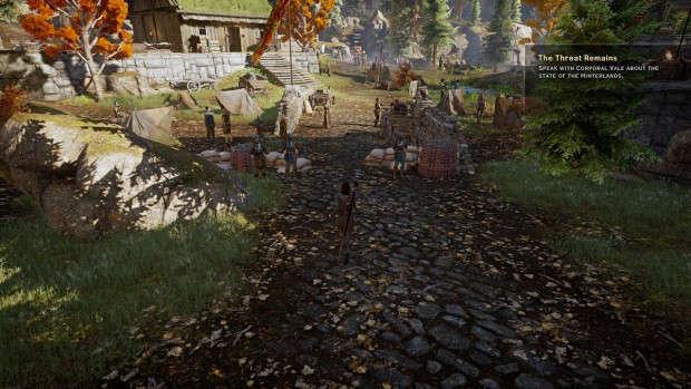 Benchmark-Szene Dragon Age Inquisition (Screenshot: Golem.de)