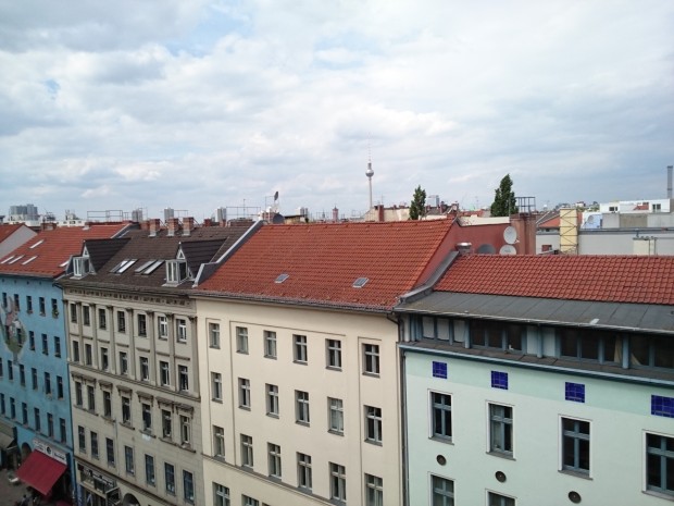 Ein Bild der rückseitigen Kamera des Xperia Z4 Tablets (Bild: Tobias Költzsch/Golem.de)