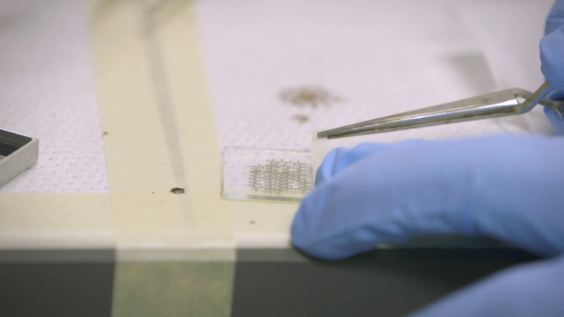 Das aktuelle System ist sehr klein. (Bild: Stanford University)