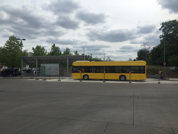 Offiziell im Betrieb ist das System noch nicht, deswegen existiert auch noch die Einzäunung. (Foto: Andreas Sebayang/Golem.de)