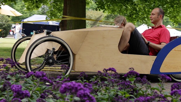 Der Phantom Retroroadster auf Fahrt. (Foto: Michael Wieczorek/Golem.de)