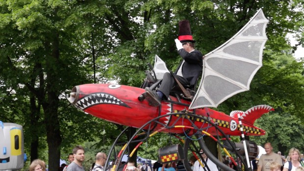 Die Fahrzeuge waren Kunstwerke... (Foto: Michael Wieczorek/Golem.de)