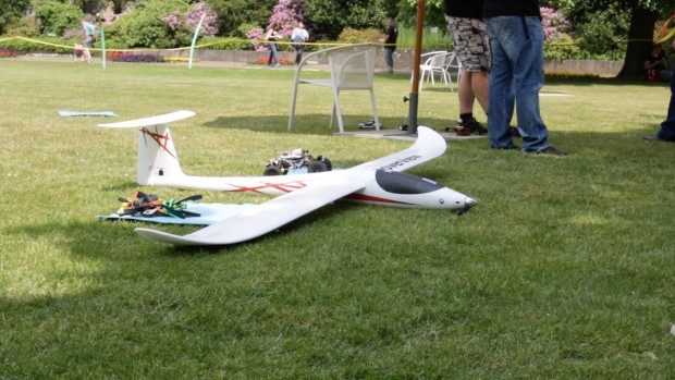 Die Flug-Modellbauer sind nicht alle zu Quadcoptern und Drohnen gewechselt.  (Foto: Michael Wieczorek/Golem.de)