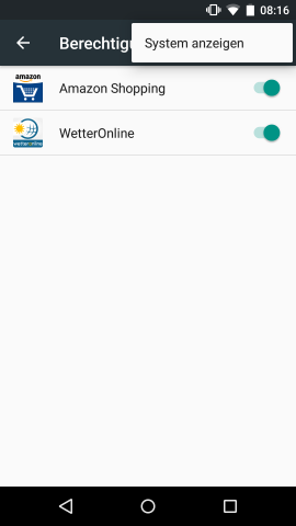 Erst über ein Menü ... (Screenshot: Golem.de)