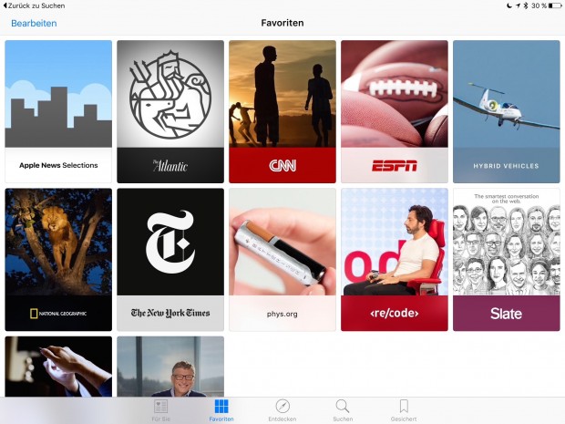 Apple News App (Bild: Apple/Screenshot: Golem.de)